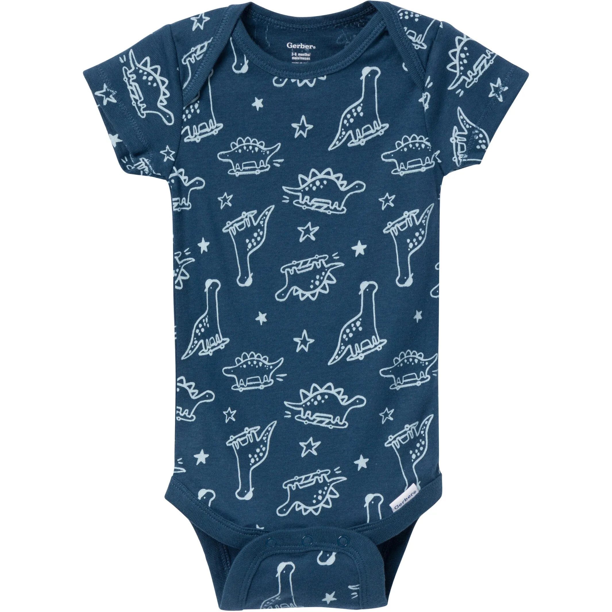 3-Pack Baby Boys Dino Dude Onesies® Bodysuits