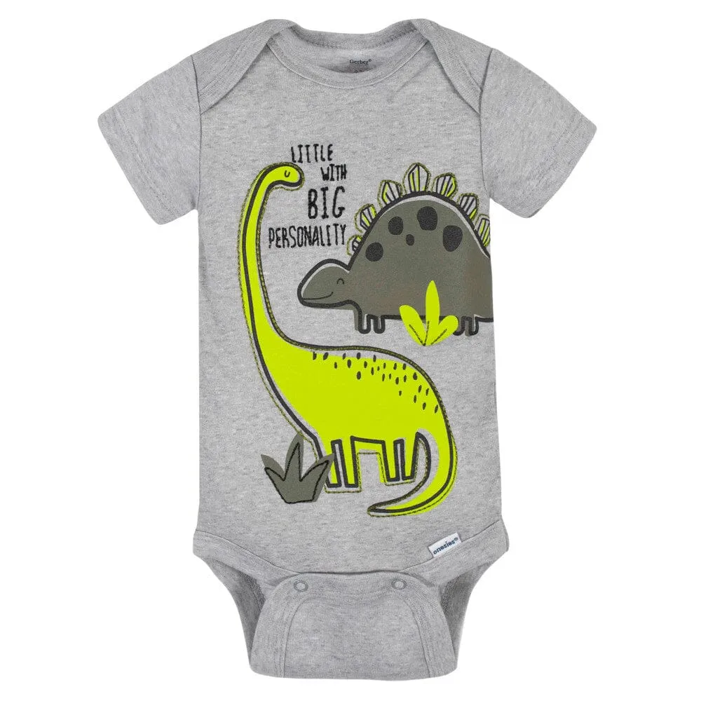 5-Piece Baby Boys Dino Onesies® Bodysuits & Pants Sets