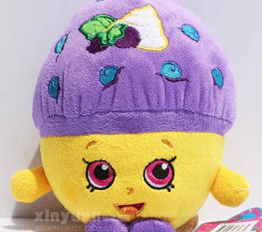 7 styles Fruit Plush Toys Strawberry Apple Cookies Donuts Lipstick Chocolate Muffin Toys for Girl Dolls & Stuffed