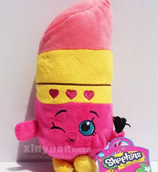 7 styles Fruit Plush Toys Strawberry Apple Cookies Donuts Lipstick Chocolate Muffin Toys for Girl Dolls & Stuffed