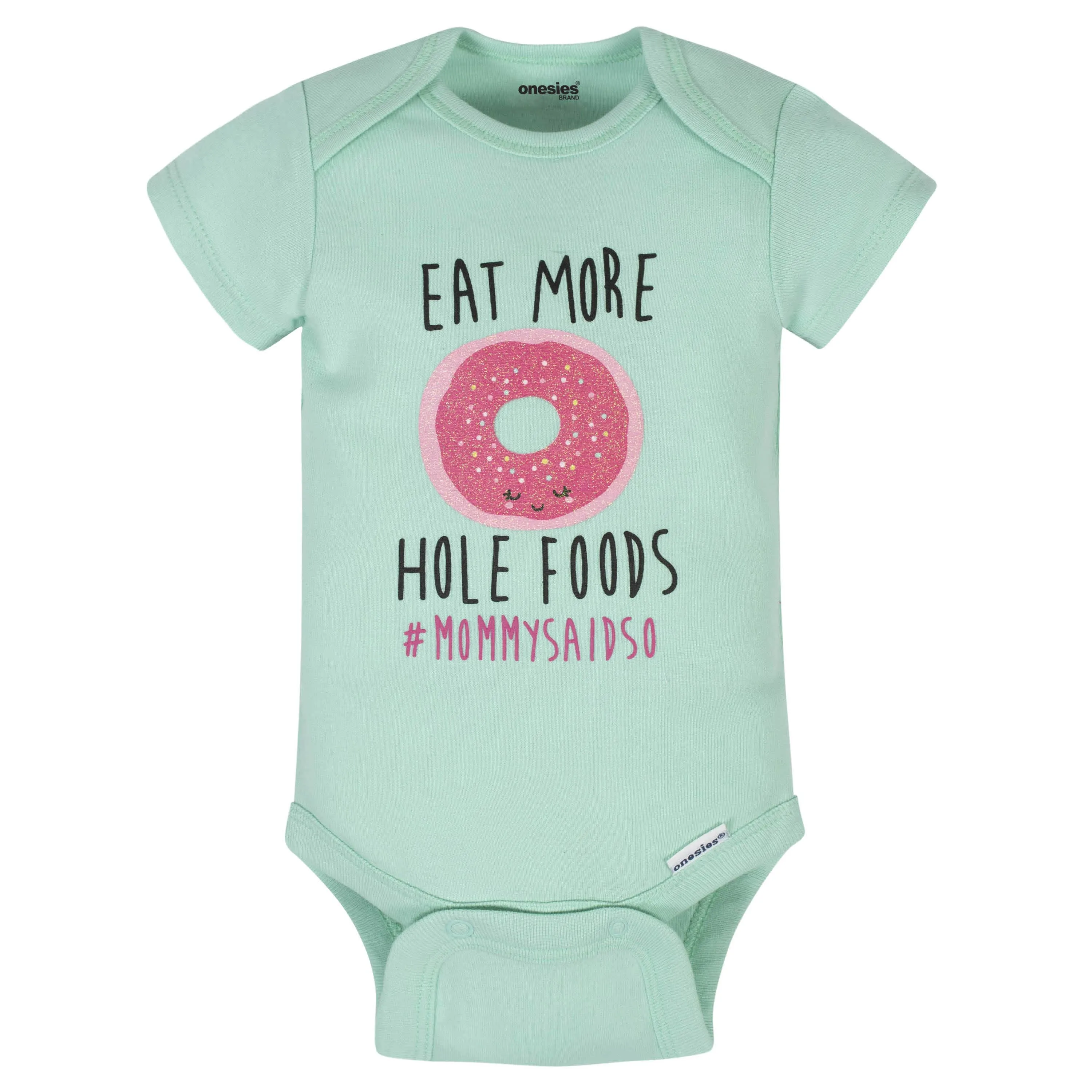 8-Pack Baby Girls Sweet Treats Onesies® Brand Bodysuits