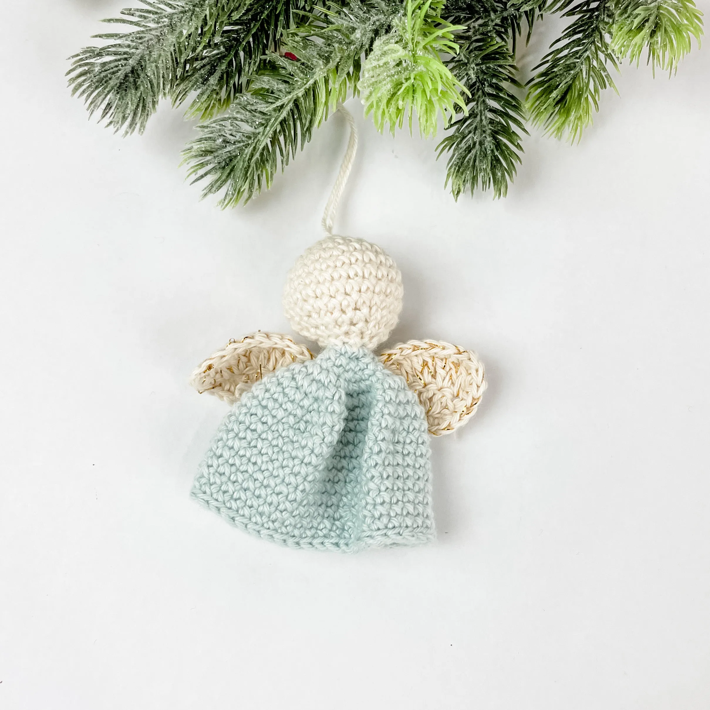 Amigurumi Angel Ornament