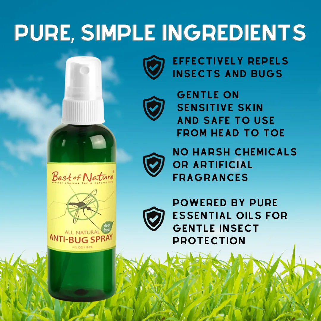 Anti Bug Spray - Natural Insect Repellent