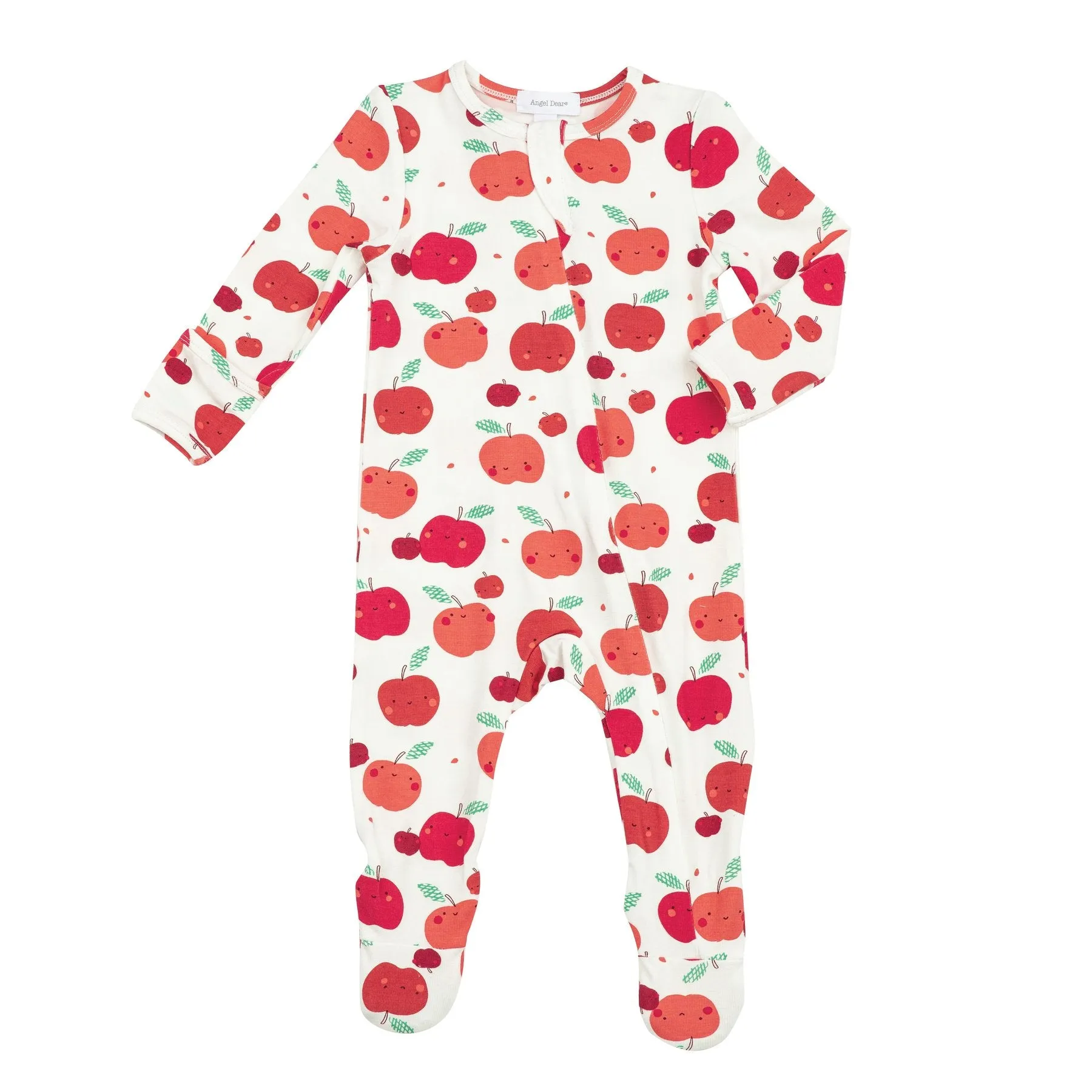 Apple Orchard Zipper Footie Size 3-6 Months