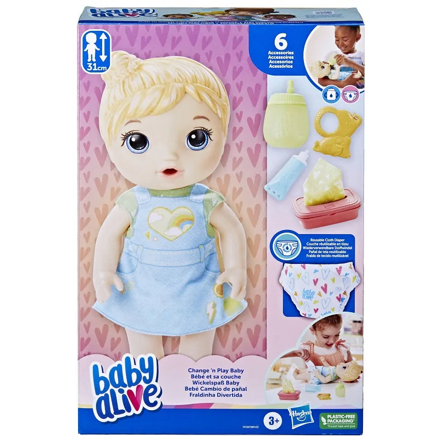 Baby Alive Change N Play Baby Blonde