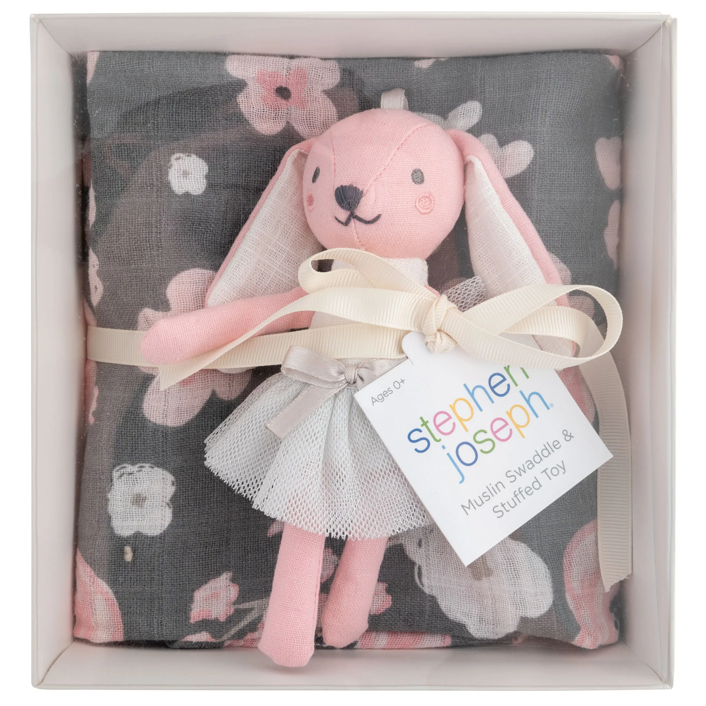 Baby Blanket And Stuffed Animal - Bunny