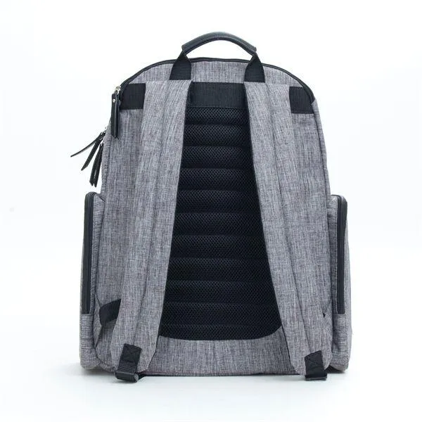 Baby Boom Places and Spaces Backpack Diaper Bag Grey