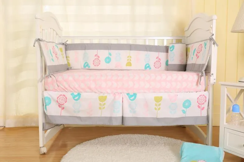 Baby Nightingale- Baby Crib Sheet