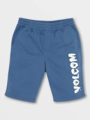 Big Boys Roundabout Fleece Shorts - Smokey Blue