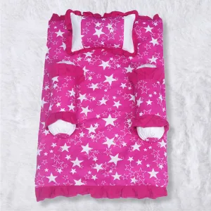 Born Star Pink- Kradyl Kroft 4 Pc Bedding Set