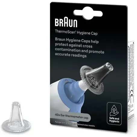 Braun ThermoScan Hygiene Caps (Ear Thermometer Cover) - 40pcs