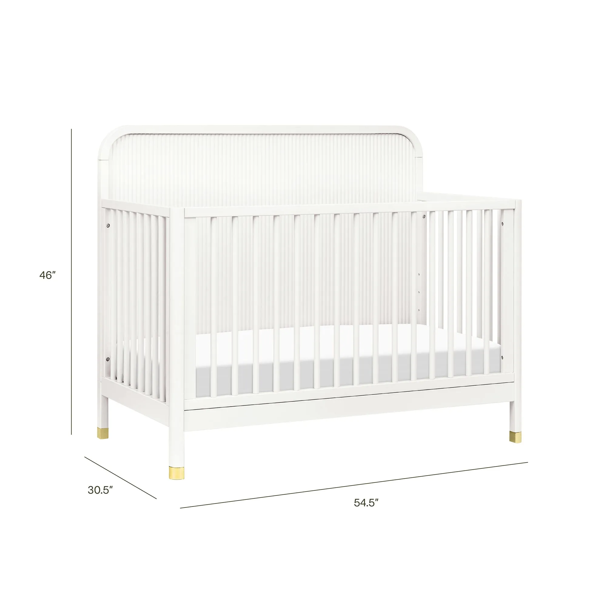 Brimsley Tambour 4-in-1 Convertible Crib