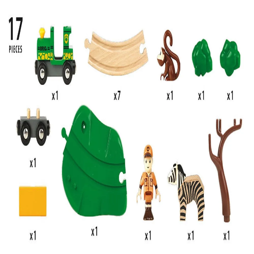 BRIO Set - Safari Railway Set 17 pieces 33720