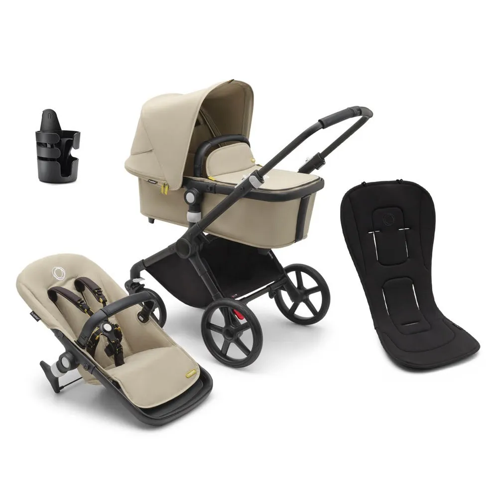 Bugaboo Fox Cub with Bugaboo Cup Holder & Dual Seat Liner