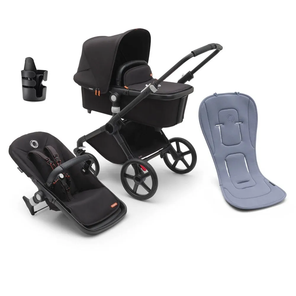 Bugaboo Fox Cub with Bugaboo Cup Holder & Dual Seat Liner