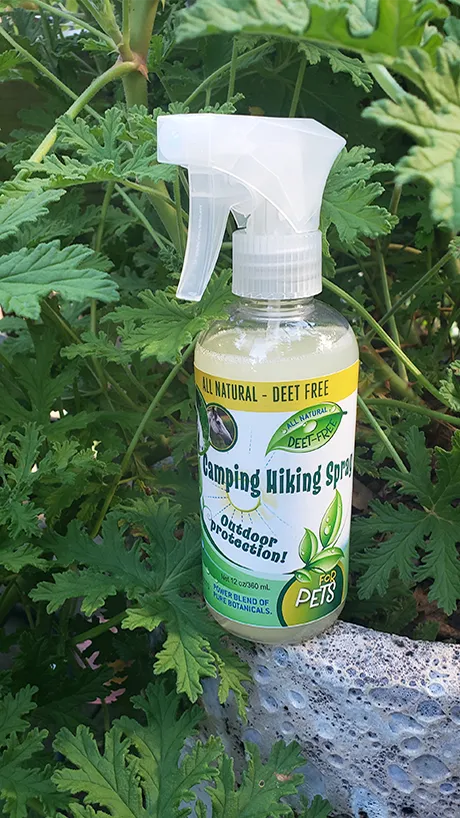 Camping and Hiking Outdoor Spray for Dogs - DEET-Free