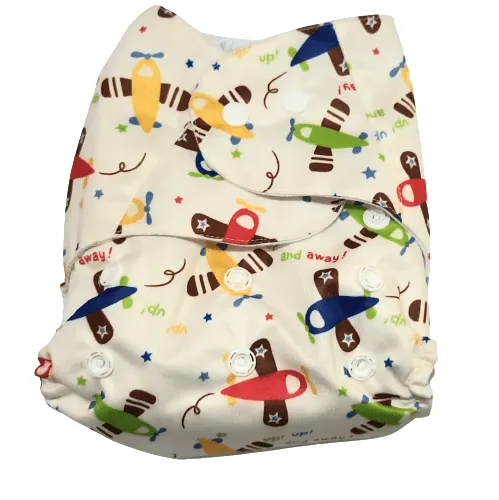 Combo of 5 Reusable Diapers - Option J