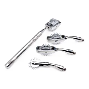 Deluxe Wartenberg Wheel Set with Travel Case