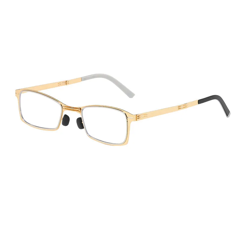 Douyin's same anti-blue light reading glasses DY8106 foldable portable glasses for the elderly to read books and small prints