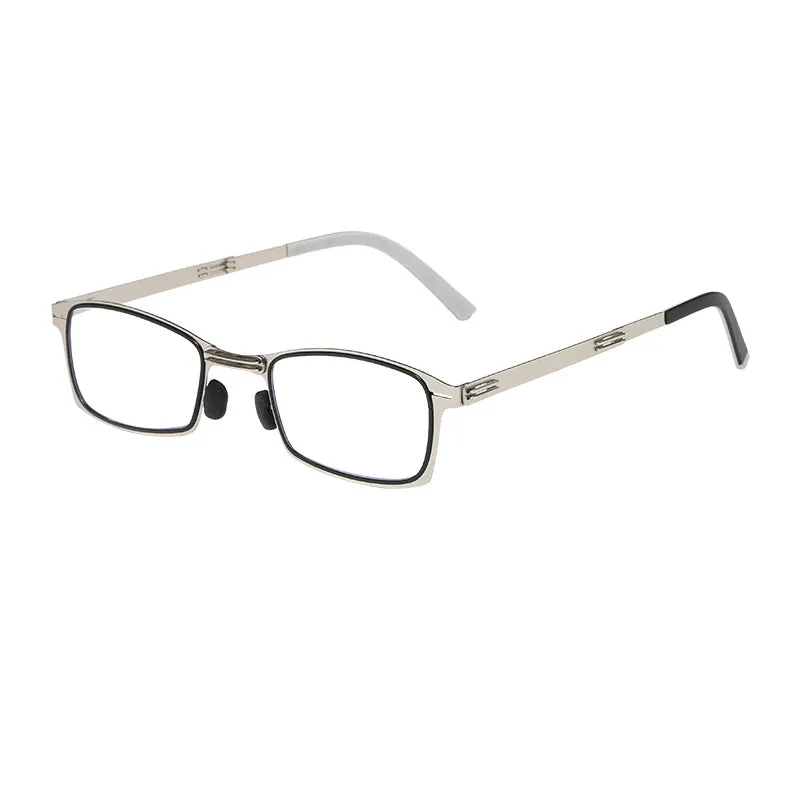 Douyin's same anti-blue light reading glasses DY8106 foldable portable glasses for the elderly to read books and small prints