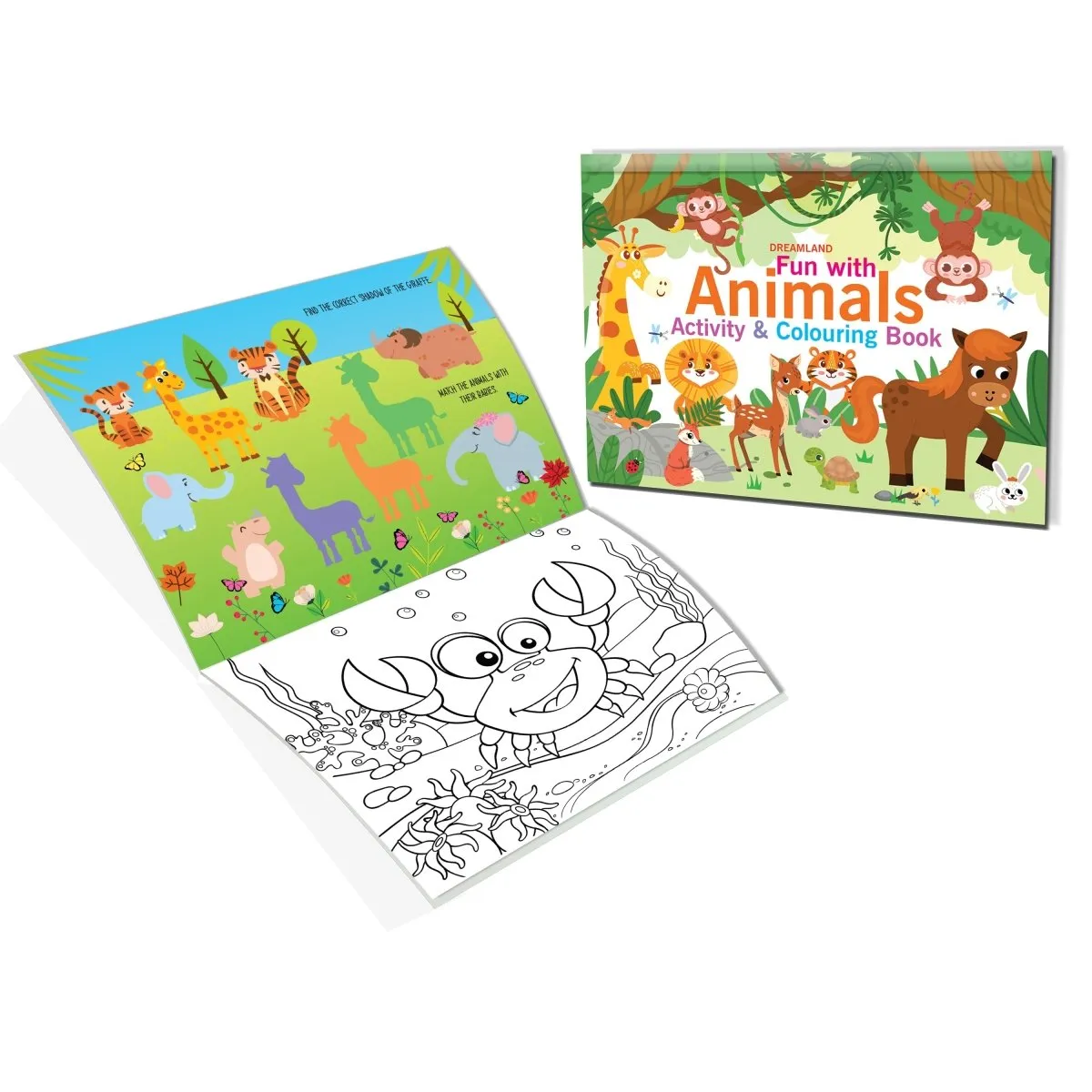 Dreamland Publications Fun With Activity & Colouring Books Pack- A Pack of 4 Books