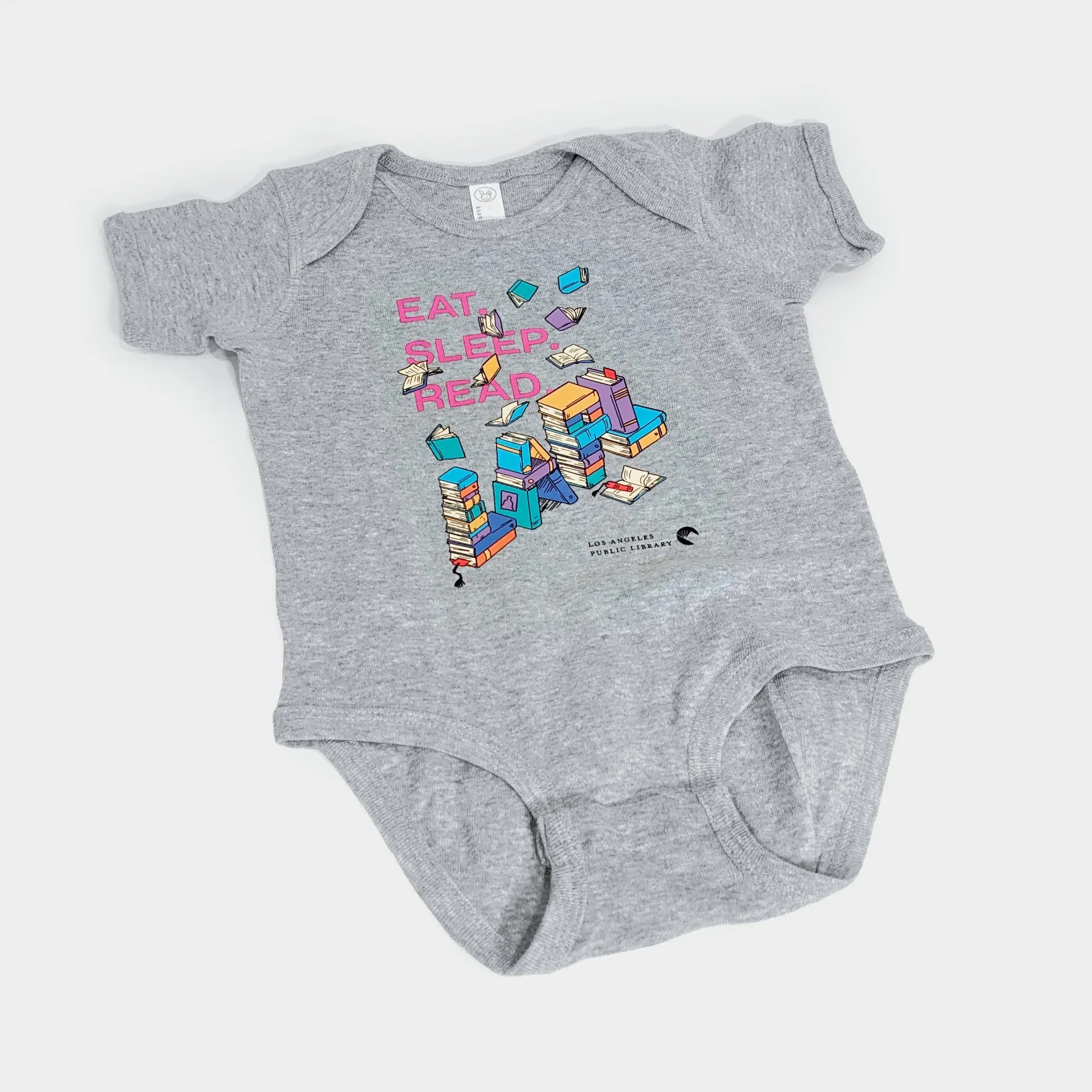 Eat Sleep Read Baby Bodysuit