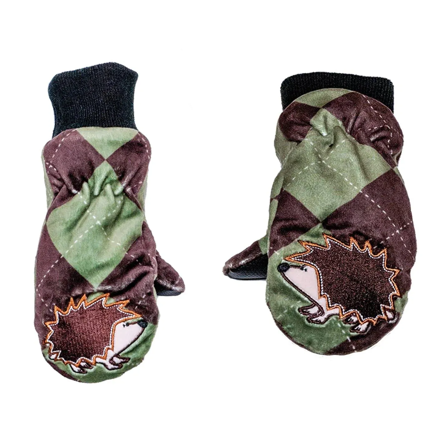 Flapjack Kids UPF50  Winter Mitts - 3-6yrs Hedgehog