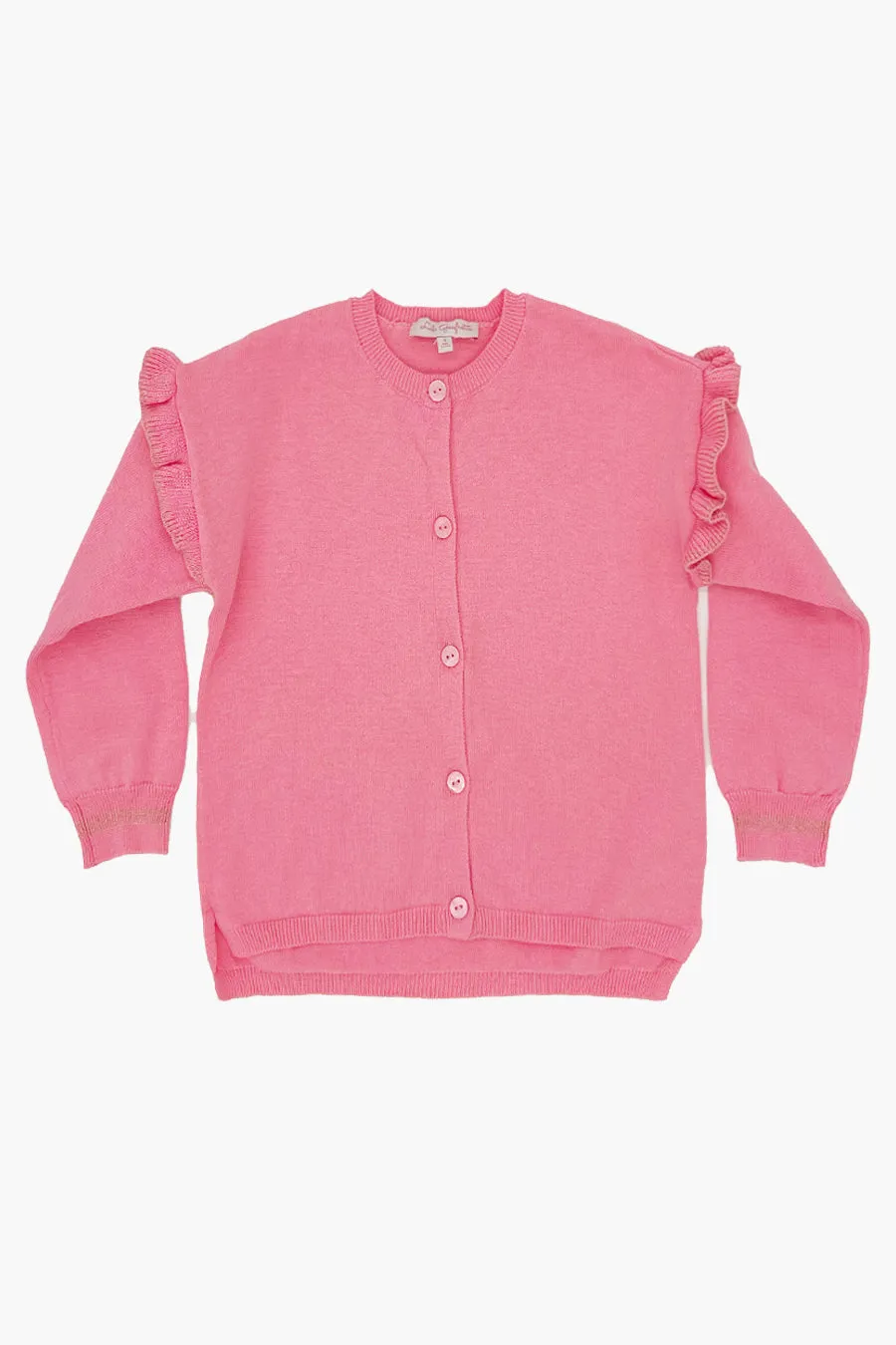 Girls Cardigan Lili Gaufrette California Blush (Size 3 left)