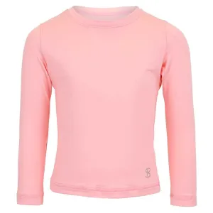 Girls' UV Colors Long Sleeve Tennis Top Bubble