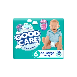 GOOD CARE BABY DIAPER XXLARGE SIZE 6 - 34PCS