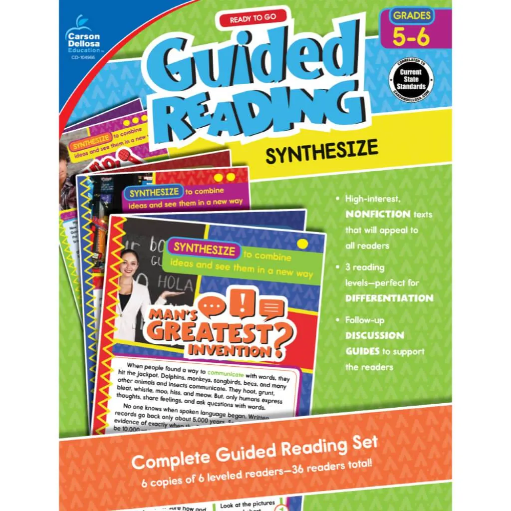 Guided Reading: Synthesize Resource Book Grade 5-6