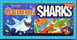 Gummi Sharks - Concession Box