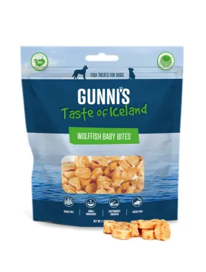 GUNNI'S Wolffish Baby Bites Dog Treats 71g