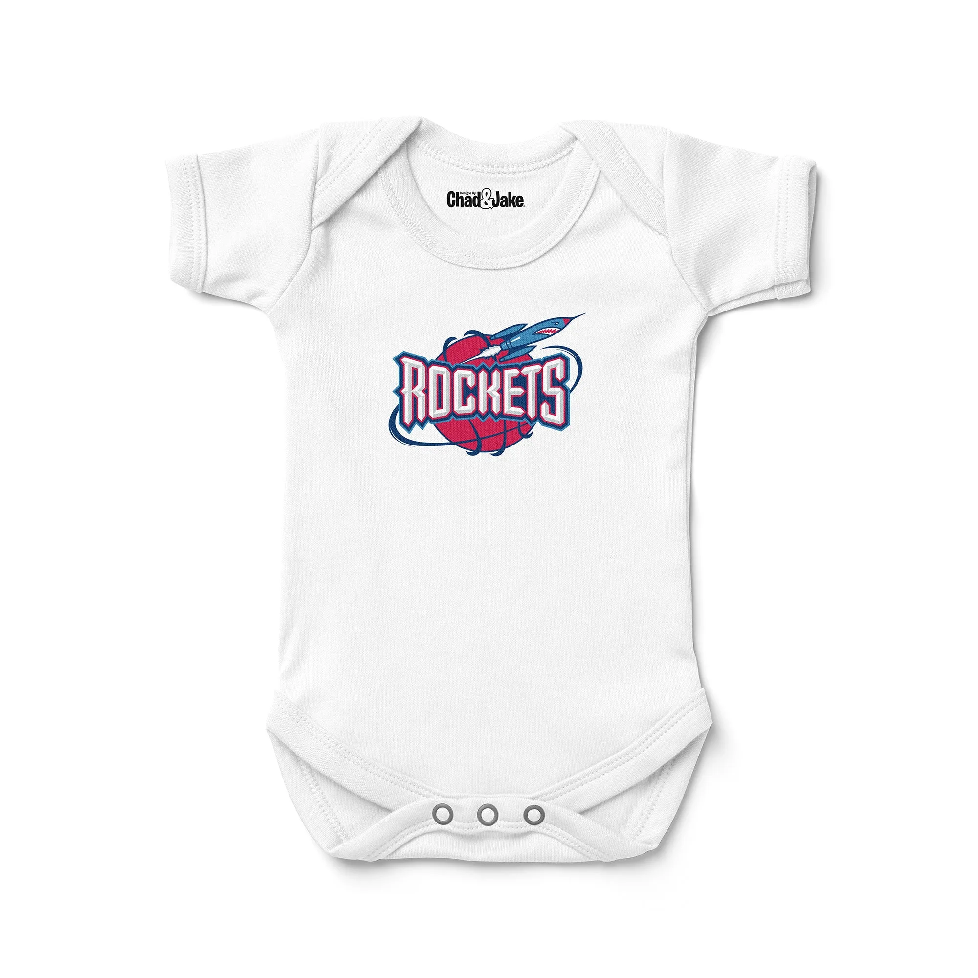 Houston Rockets Hardwood Classics Logo Bodysuit