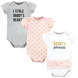 Hudson Baby Cotton Bodysuits, DaddyS Princess Tutu