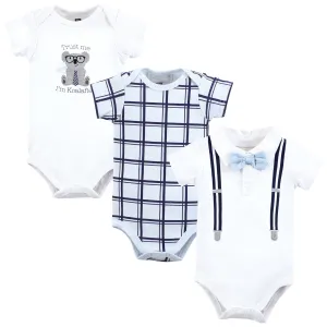 Hudson Baby Cotton Bodysuits, Koalafied Polo