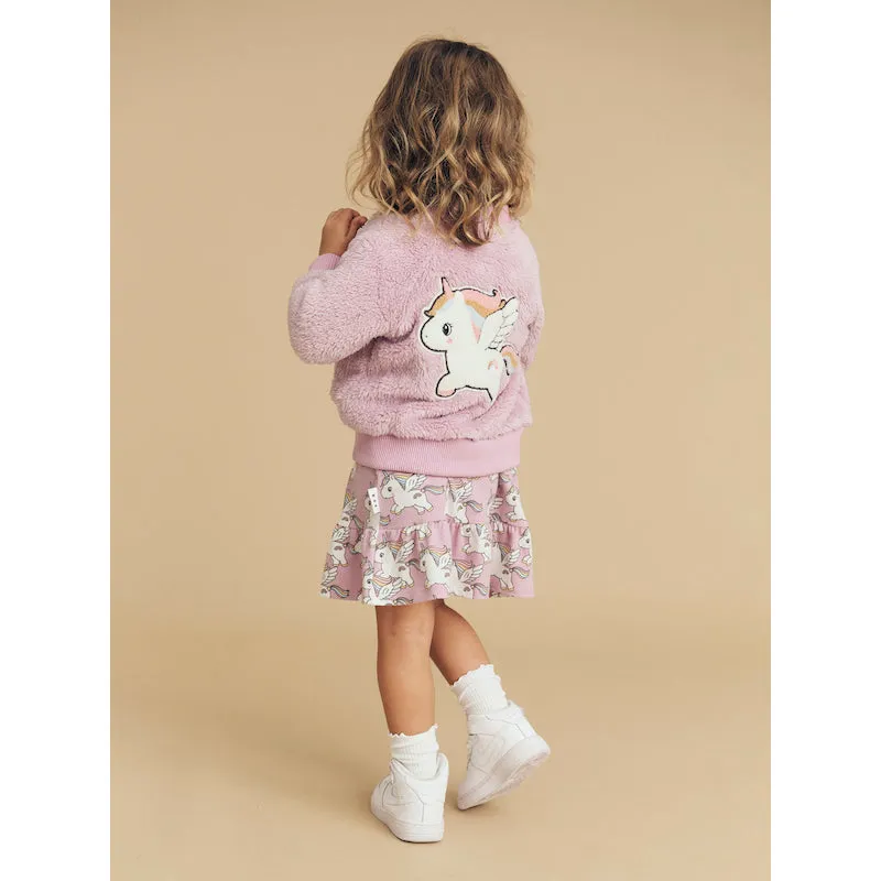 Huxbaby Magical Unicorn Fur Jacket