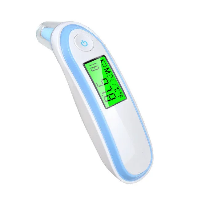 Infrared baby Thermometer Non-contact LCD Digital Ear & Forehead Laser Body Temperature Baby adult medical fever Thermometer