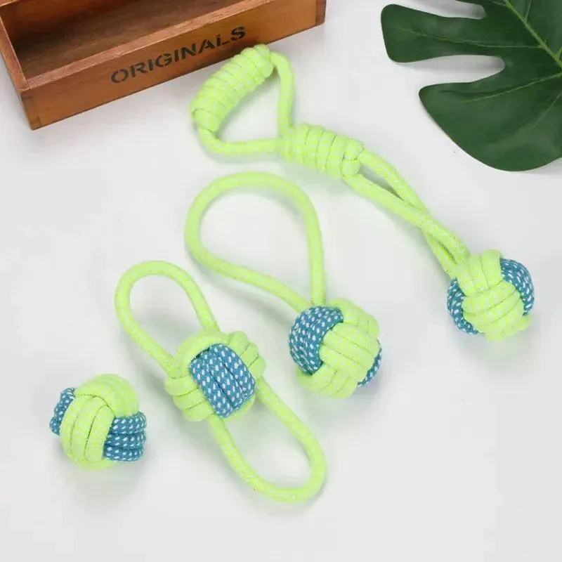 Interactive Cotton Rope Dog Toys