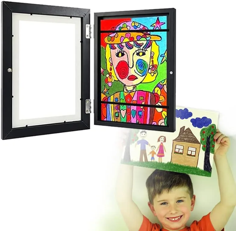 Kids Artwork Picture Frame 45x33CM-Black