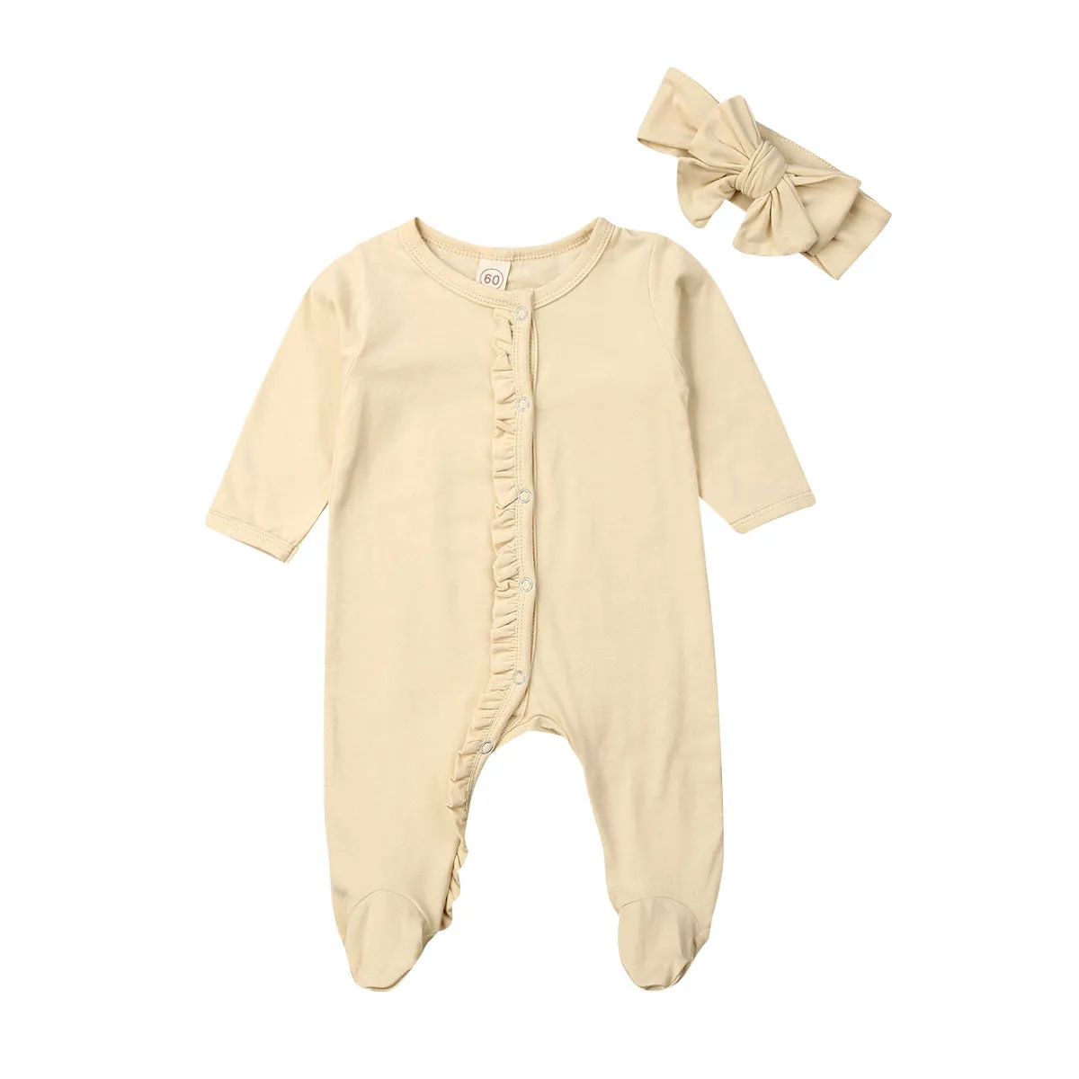 Lakota Ruffle  Sleeper Set