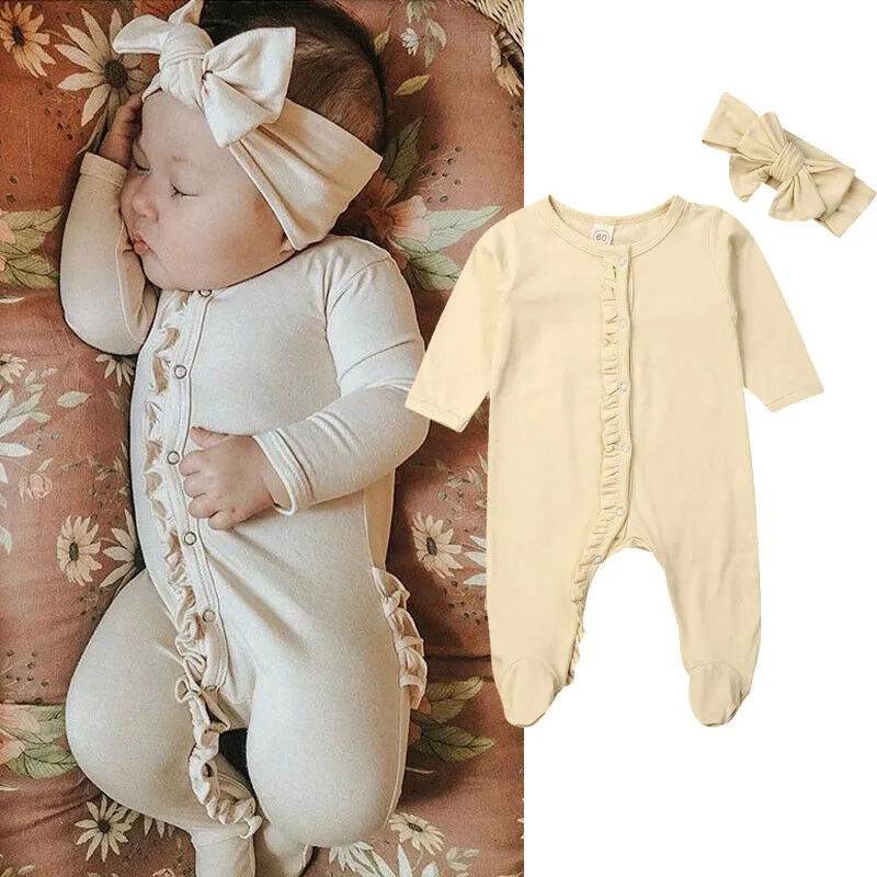 Lakota Ruffle  Sleeper Set