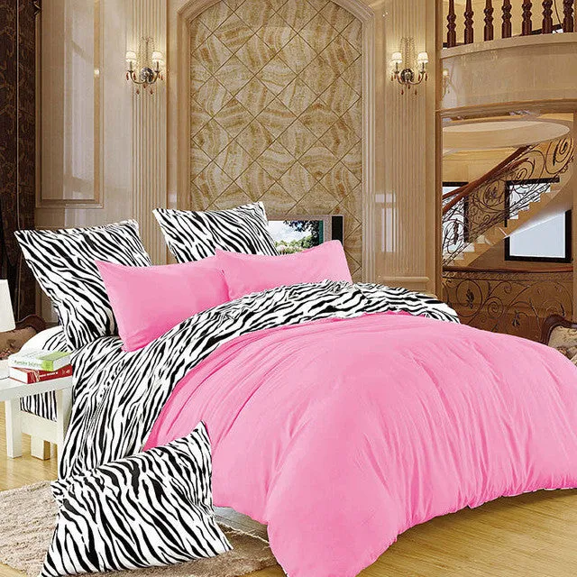 LILIYA Hot Bedding Set New Syle High Quality Bedding Sets Flat Sheet Quilt Cover Pillow Case Bed Linens Deisiner Duvet Cover#BM-