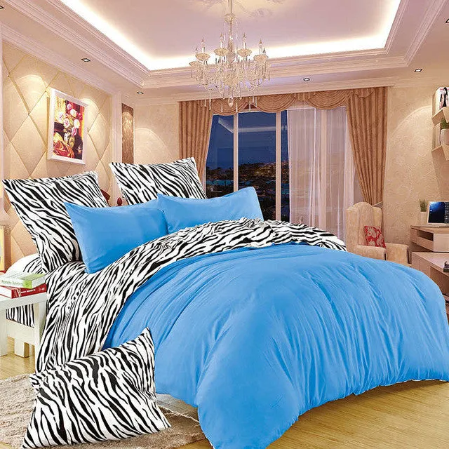 LILIYA Hot Bedding Set New Syle High Quality Bedding Sets Flat Sheet Quilt Cover Pillow Case Bed Linens Deisiner Duvet Cover#BM-