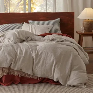 Linen Cotton Duvet Cover Set