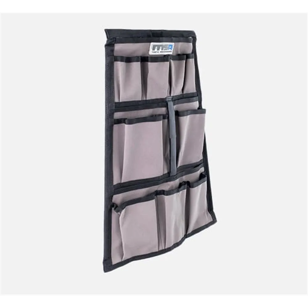 MSA 4x4 Accessories Heavy Duty 12-Pocket Canvas Seat Back Organiser - ORGS