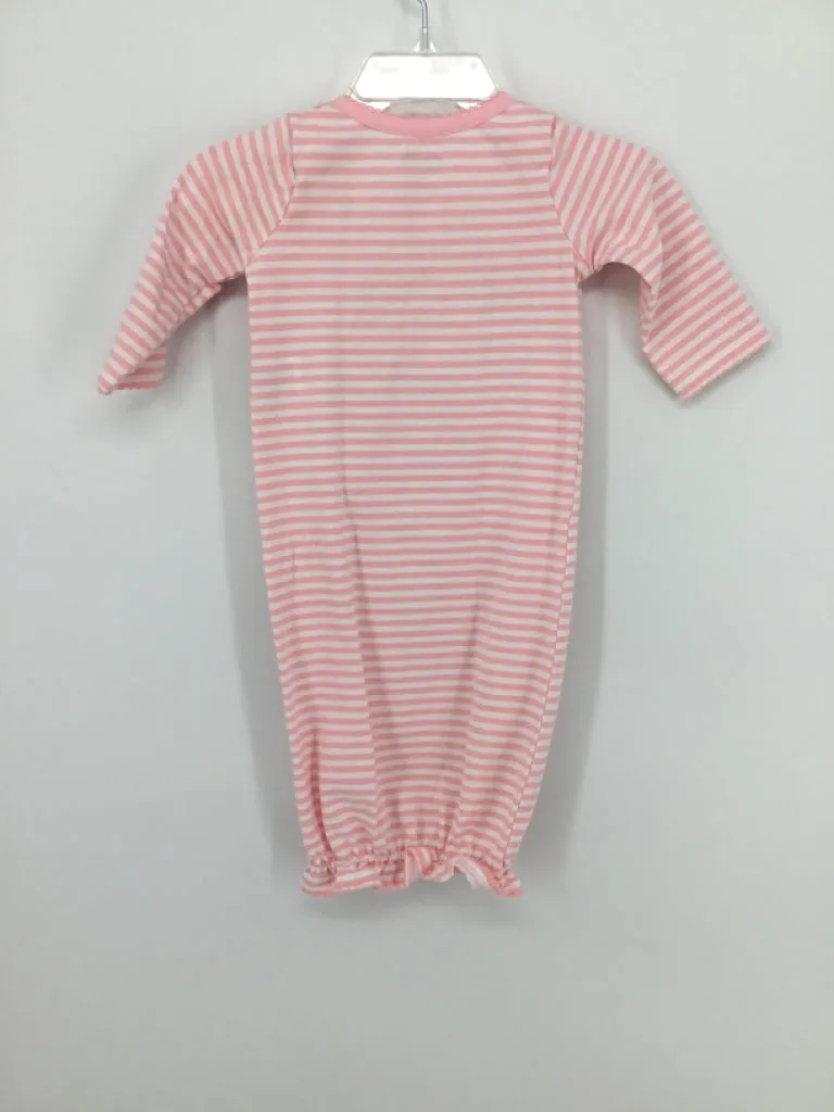 Mudpie Child Size 0-3 Months Pink Sleepers