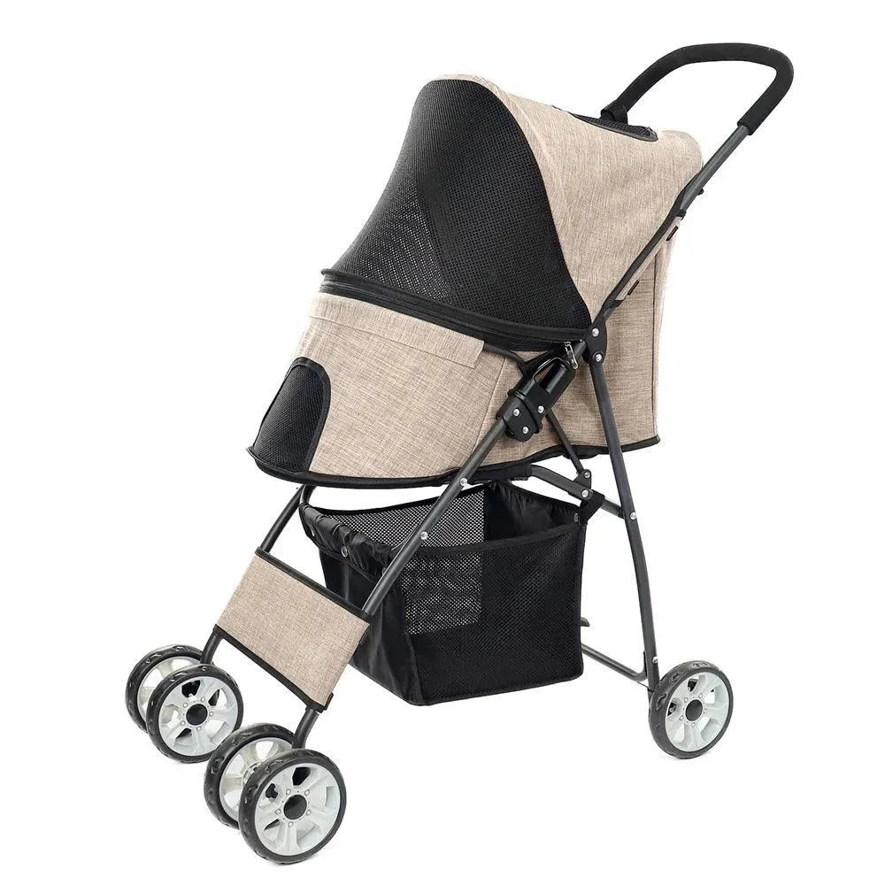 Premium Pet Strollers 360 Rotation Wheel