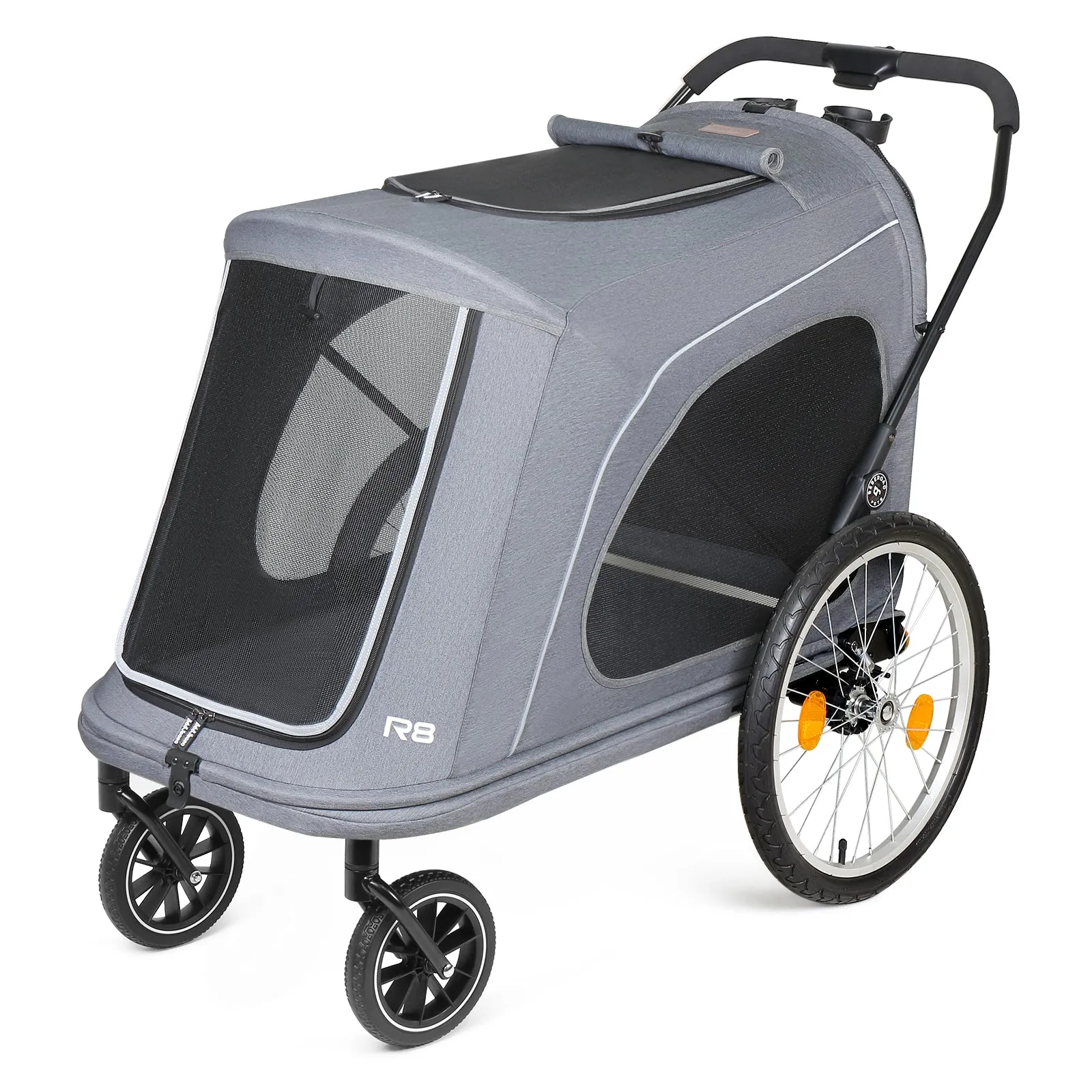 R8 Pro Luxury 4-Wheel Foldable Pet Stroller