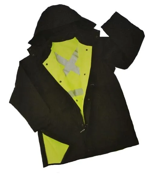 Reversible Safety Rain Coat